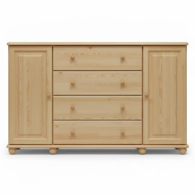 Masīvs komoda galds Sideboard skapis Mēbeles Komodes Reāldaļas zālājs Jauns
