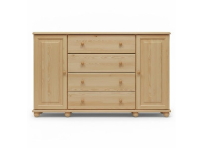 Masīvs komoda galds Sideboard skapis Mēbeles Komodes Reāldaļas zālājs Jauns