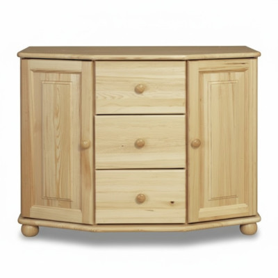 Masīva skapis Kommode Sideboard mēbeles Kommoden Eikas skapji Jauns ēdamgalds