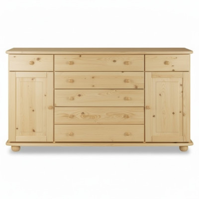 Sia "Sideboard Kommode" masīvs ēdamgalds-skapis mēbeles komodes dabīgais koks skapji jauni
