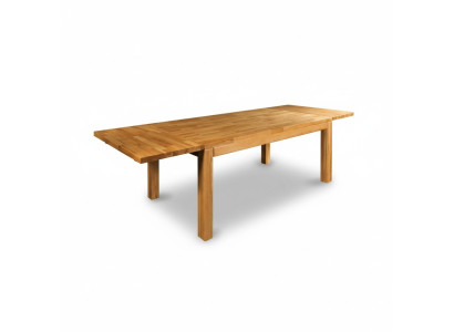 Dabīgs koka masīvs galds 180x90 cm ēdamistaba ozola masīva koka galds mēbeles.