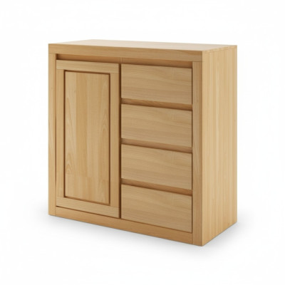 Komoda dizains Lowboard Komodes Sideboard Pasniegšana Skapis īsts koks Jauns