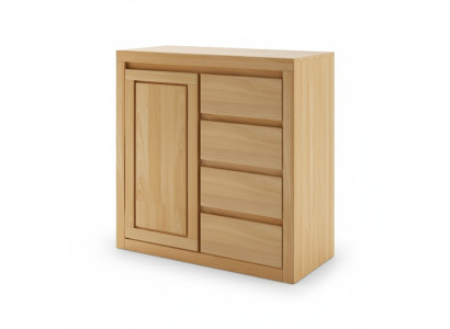 Komoda dizains Lowboard Komodes Sideboard Pasniegšana Skapis īsts koks Jauns