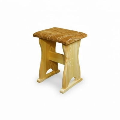 Hocker koka hokkers Solierē Holzschemel massive Pine NEU Rokrokas Jauns
