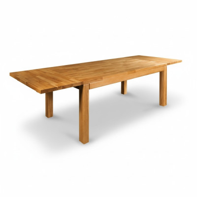 Ēdamgalds Masīvs galds īsts koks Telpu galda no masīva koka 120x80cm virtuve ozols