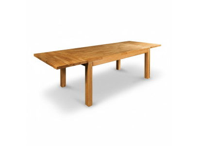 Ēdamgalds Masīvs galds īsts koks Telpu galda no masīva koka 120x80cm virtuve ozols