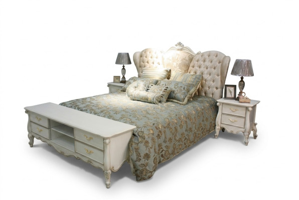 Chesterfield gultas Polsterbetten Gulvītu guļamistabas pāriem gultas 180x200cm jaunas
