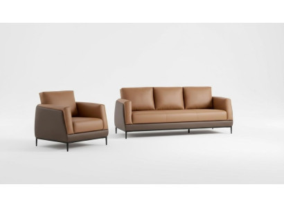 Sofas Komplekts dizainera dīvāni Polster mīkstie dīvāni Ādas modernais dīvāns Jauns