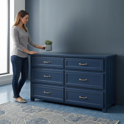 Dizainera komoda Side Low Board guļamistabas koka luksusa skapis plaukts