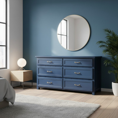 Dizainera komoda Side Low Board guļamistabas koka luksusa skapis plaukts