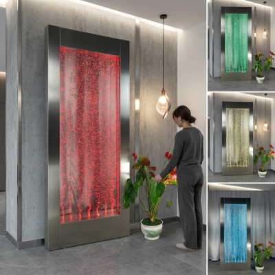 Led sienas ūdens stabs bāra plauktam, ūdens stabi plauktam, dizainera šķēršļu siena xl