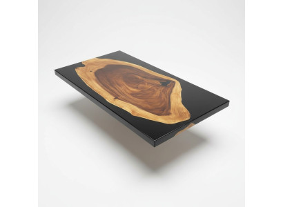 Luksusa ēdamgalds River Table Masīvs Galdi 141*71 Upes galds īsts koks