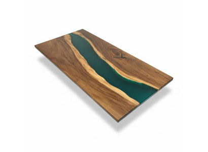 Konferenču galda ēdamā galds River Table Massiv 231x110 Epoxy Resin Table
