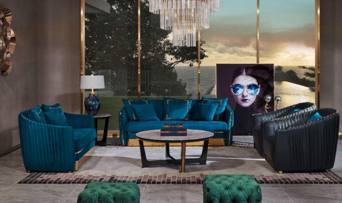 Sofas komplekts 3 vietas dīvāns sēdeklis dīvāns polster komplekts moderns dīvāns
