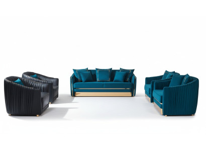 Sofas komplekts 3 vietas dīvāns sēdeklis dīvāns polster komplekts moderns dīvāns