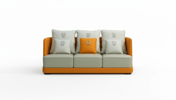 Dizaina mēbeles Sofa Couch 3 sēdvietas polster mājvietas dīvāni dīvāni ādas trīsvietīgi