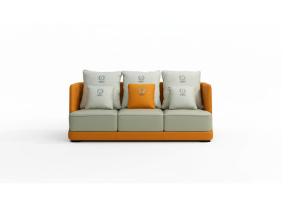 Dizaina mēbeles Sofa Couch 3 sēdvietas polster mājvietas dīvāni dīvāni ādas trīsvietīgi