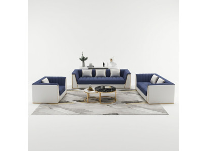 Sofa komplekts ar 3, 2 un 1 sēdvietām, dizaina dīvāni, polsterētas dīvāni, auduma atpūtas.