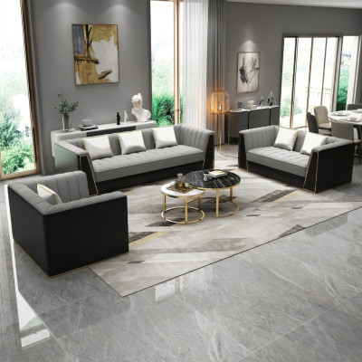 Sofas komplekts 3 2 1 sēju dizains dīvāns Polster Couchen Couch Modern