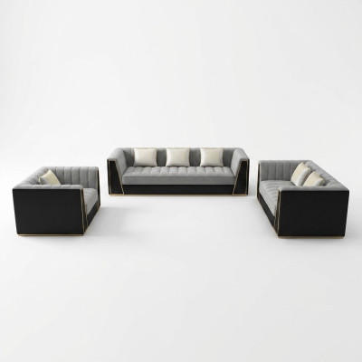 Sofas komplekts 3 2 1 sēju dizains dīvāns Polster Couchen Couch Modern