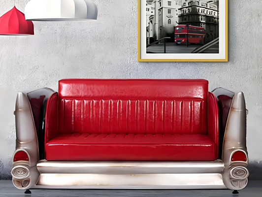 Dīvāns Dīvāns Dīnēt Cadillac USA Deko Dīvāns Amerika Stil Möbel Dīvāns Sofa