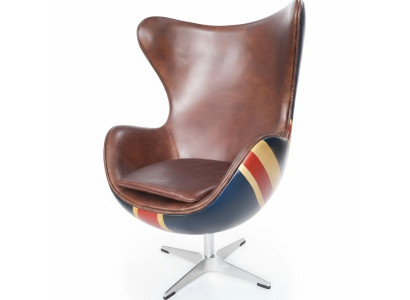 Krēsls Loungesessel Vintage galds krēsls šefs krēsls Lounge Club leather Jack