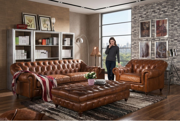 Sofagarnitur 31 Sitzer Chesterfield Garnitur Englische Vintage Sofa Sessel = Dīvāngarnitūra 31 sēdētus Chesterfield dīvāns Angļu vecāku divkrēsls