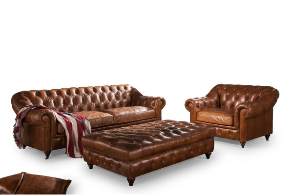 Sofagarnitur 31 Sitzer Chesterfield Garnitur Englische Vintage Sofa Sessel = Dīvāngarnitūra 31 sēdētus Chesterfield dīvāns Angļu vecāku divkrēsls