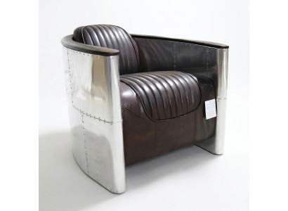 Krēsla dizains īsta āda Vintage luksusa mēbeles Pārvalkam Aviator lidmašīna