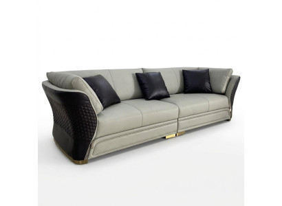 Dīvāns Polster Design Sofa Moderns 4-vietīgā dīvāns Dzīvojamā Istaba Dekoratīvās Mēbeles