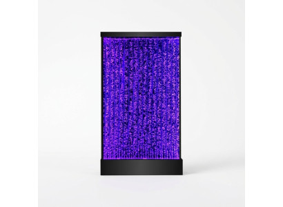 LED ūdens logs sienas paneļa ar ūdens burbuļiem dizaina ūdens logs