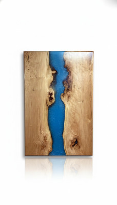 Ēdamgalds River Table masīva galdi 220x100 upju galds jūra ūdenskritums epoksīda sveķi