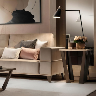 Gultas Design gulta Kafijas blakusgalda galdiņi Dzīvojamā istaba arredoclassic
