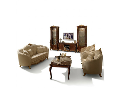 Sofas sērija ar trīs vietas dīvānu Sofagarnitur 311 ar dizaina arredoclassic jauno dizainu