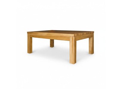 Gultas galda dīvāna galds dīvānam piegādes galds Dabīgs koks Masīvās mēbeles 120x80cm
