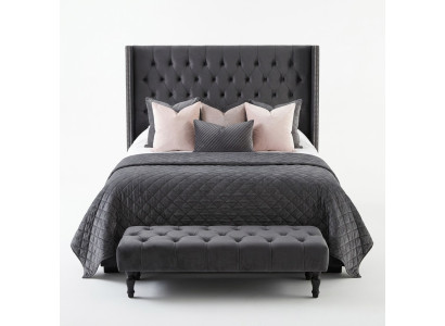 Lielais auduma gults Chesterfield dizains Pamatnes tekstila dizainera divguļamie gultas