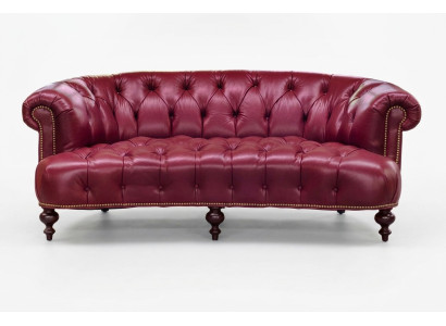Dizainera Chesterfield trīsvietīgā dīvāns Rozā krāsā Sofa Luxus dizains.