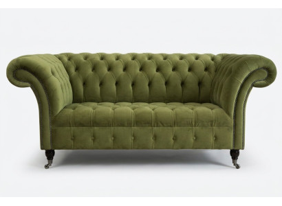 Chesterfield dīvāns 2 sēdvietīgs galdauts apdare audums audums ādas dīvāni dīvāns dīvāns