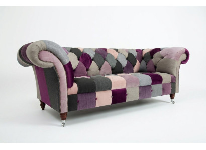 Dizaina 3-vietīgā mēbeļu dīvāns no tekstila Club Sofa Luxury Seating Furniture
