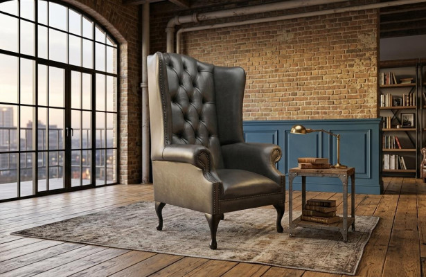 Chesterfield auskaru krēsla viensējuma dīvāns gults Relaksācijas polsteris samts āda aina