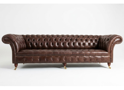Dīvāns 4-vietīgs sofa dizains Chesterfield polsteris sēdvietu komplekts āda tekstils jauns