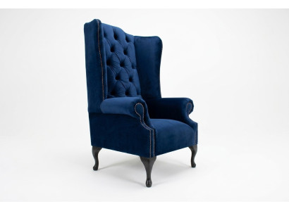 Chesterfield ausplūde krēsls dīvāns atpūta polsteris dizains dīvāni Royal Blue