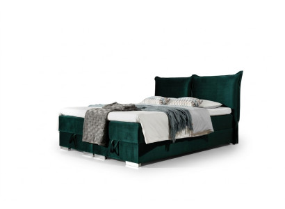 Boxspring gultas gulta polster mākslīgā āda dizainera viesnīca divvietīga luksusa dizains jauns