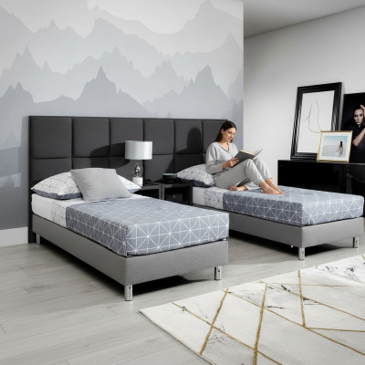 Gulta Pildspalva dizains Luksusa divvietīgas viesnīcas gultas laulībai 80/160x200cm gulamistaba