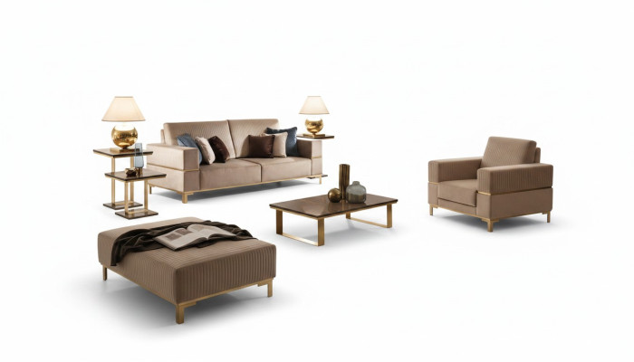 Sofas 311 divvietīgs dīvāns Sēdekļi Dīvāns Polster Garnitur Moderns Dīvāns Dīvāni
