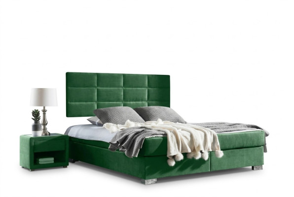 Boxspring guļamistabas luksusa gulta divstāvu mēbeles audums 140 160 180 x 200cm