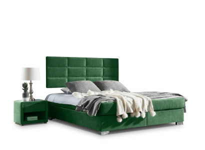 Boxspring guļamistabas luksusa gulta divstāvu mēbeles audums 140 160 180 x 200cm