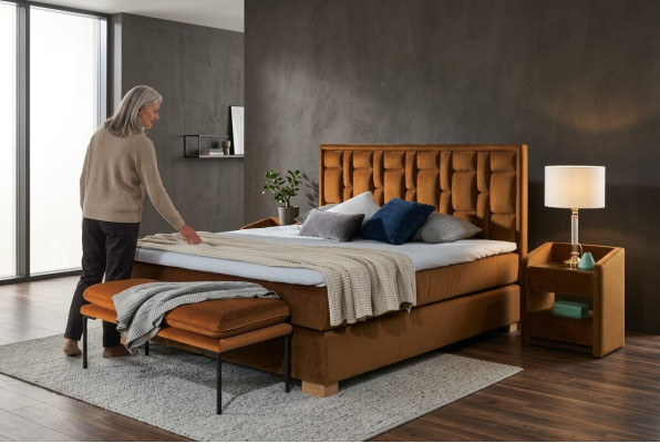 Hocker Poufa Fußhocker Hocker Polsterhocker Sitzhocker Beistell Stoff Loft Kokogls gultas kājas gultas polsterhocker sēdvietas stoff loft