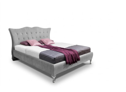 Klasiskie guļamistabas gultas paklāju gultas audums Chesterfield 140x200 divguļamais gults