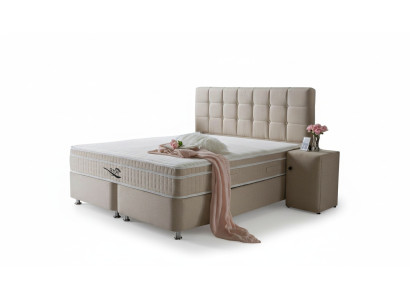 Edela ar slāņu izvelkamajiem gultiņas komplektu nakts galds gultas mēbeles luksusa guļamistabai.